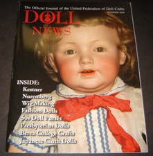 DOLL NEWS MAGAZINE SUMMER, 2008 OFFICIAL JOURNALOF FEDERATION OF DOLL CLUBS