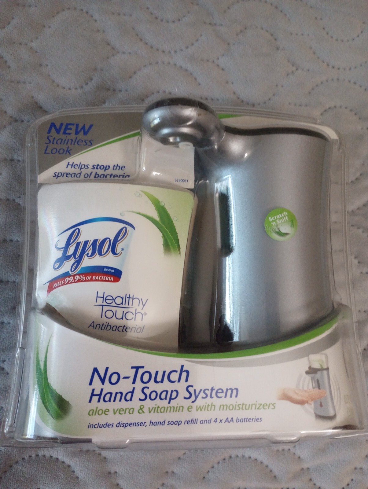 NEW Lysol No Touch Hand Soap System Healthy Battery Powered Automated