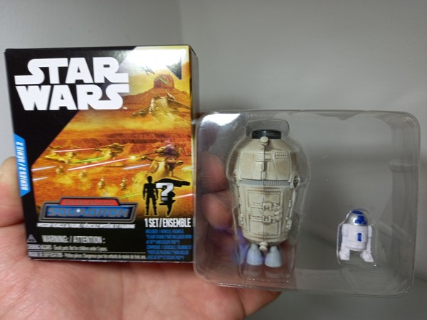Chase rare R2d2 Micro Galaxy Squadron Star Wars series 2