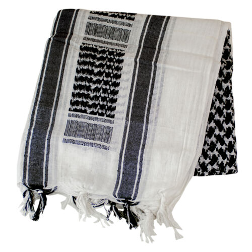 Bufanda Militar Ejército Shemagh Táctica Desierto Keffiyeh 100 % Algodón Bufandas Romanas - Imagen 3 de 20