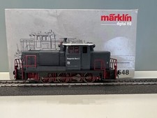MARKLIN HO 37648 LOCOMOTIVA DIESEL BR V60 DB DIGITAL COME NUOVO, SCATOLA BRUTTA