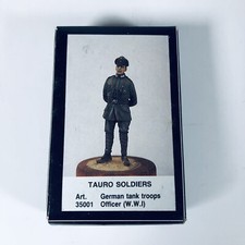 Tauro Lead Toy Soldiers German Tank Troops Officer WWI Art 35001