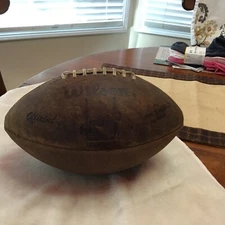 Vintage Arena Wilson Ironman Football  1987-92,  Jim Foster