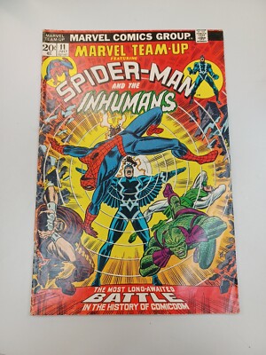 MARVEL TEAM-UP #11 VOL. 1 MID GRADE MARVEL COMIC BOOK FN