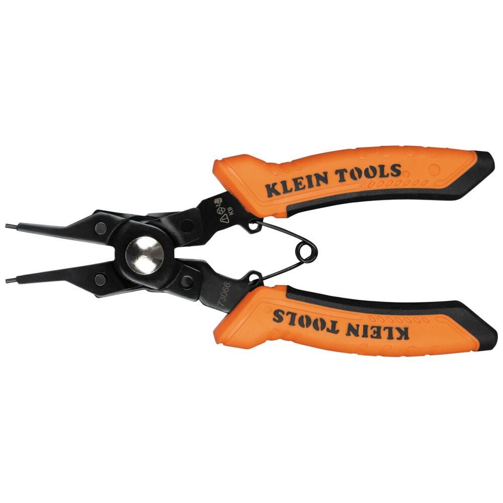 Klein Tools 73066 6-in-1 Interchangeable Snap Ring Pliers | eBay