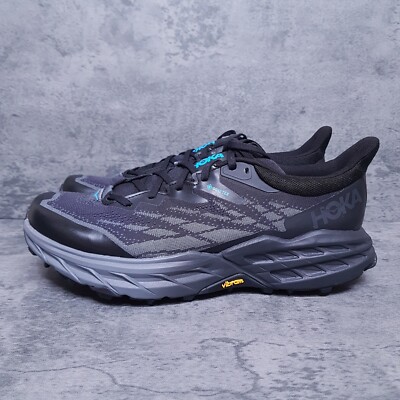 HOKA One One Speedgoat 5 GTX Gore Tex Spike Hiking Running Shoes Mens 13 D Nby