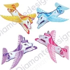 UNICORN FLYING GLIDER PLANES BOYS GIRLS LOOT PINATA BIRTHDAY PARTY BAG FILLERS