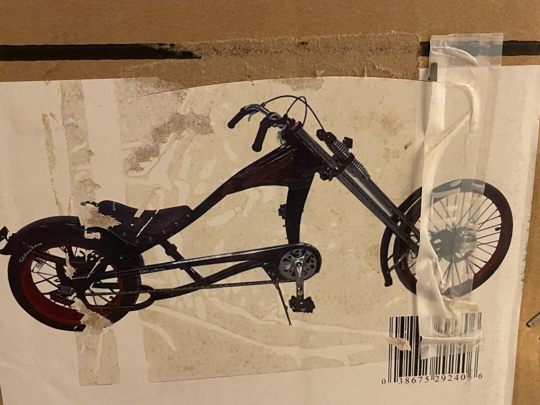 schwinn spoiler chopper bicycle