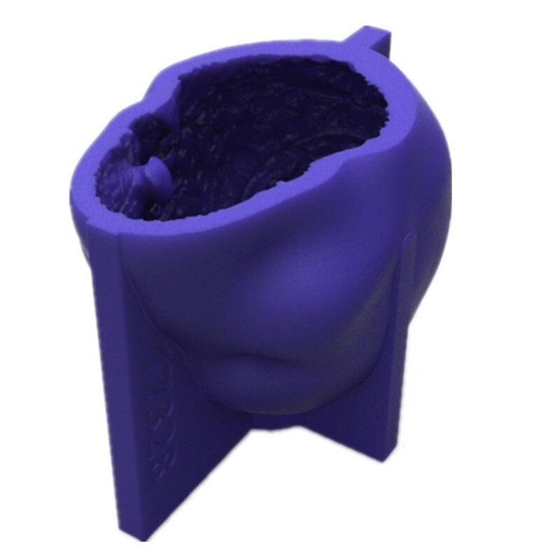 3D Skull Epoxy Resin Mold for DIY Craft Casting Silicone Decor