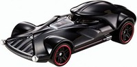 Star Wars Hot Wheels Fahrzeug Darth Vader - Star Wars Fahrzeug Im MaßStab 1 : 64