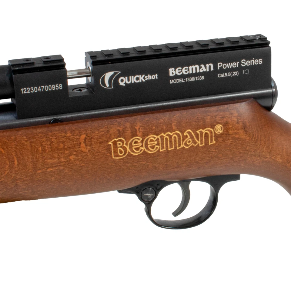 Nalgas de palanca lateral QUICKSHOT para Beeman Chief II y Raider 1331 PCP Foto 3 de 4
