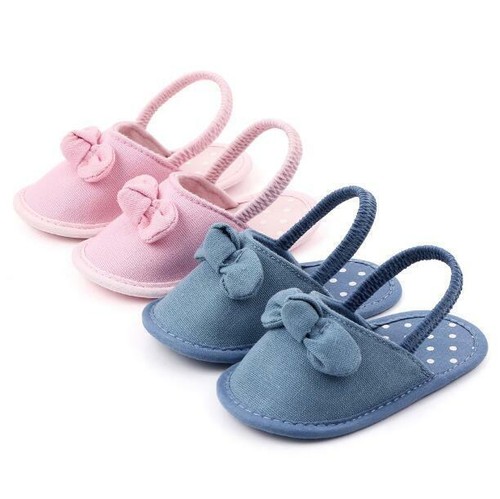 Baby Mädchen Fersenriemen Sandalen Kleinkind Säugling Neugeborenes weiche Freizeitschuhe 3-11 Monate