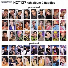 NCT NCT127 4th Album 2 Baddies Official Photocard Postcard KPOP K-POP