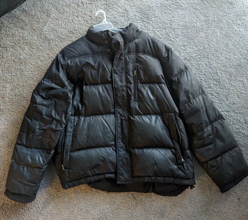 TIMBERLAND Black Puffer Jacket Winter 