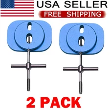 2PC Reel Bearing Pin Remover Baitcasting Maintenance Wheel Remover Tool USA