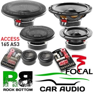 focal 3 way car speakers