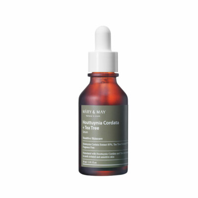[MARY & MAY] Houttuynia Cordata + Tea Tree Serum - 30ml / Free Gift