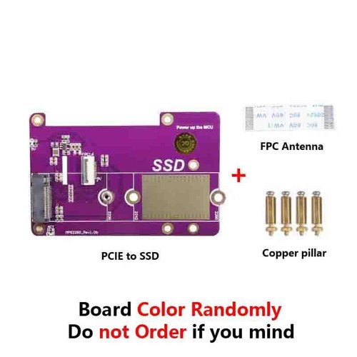 For Raspberry Pi Generation 5 PCIE to NVME SSD SSD Expansion Board pi5 Adapter - Afbeelding 10 van 10