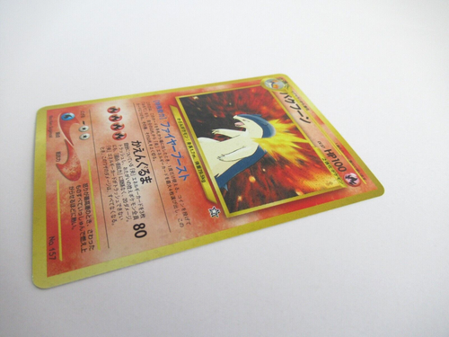 POKEMON Card Japanese NEO GENESIS TYPHLOSION No.157 LV. 57 Rare Star Holo NM - Picture 3 of 4