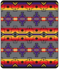 RANCHO EL CID PLUSH QUEEN SIZE FLEECE BLANKET