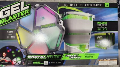 Gel Blaster Portal – Système De Cibles LED Connecté, App IOS, 10 Jeux Multijoueurs