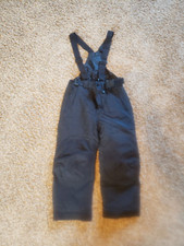 Youth Black Dot snowbibs