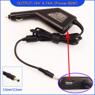 Auto Ladegerät Adapter für Asus Lamborghini VX2 VX2S VX7 VX6 VX3 VX6S Laptop
