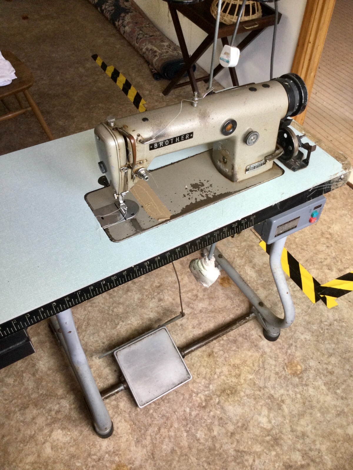 Brother DB2B7553 heavy duty industrial upholstery sewing machine eBay