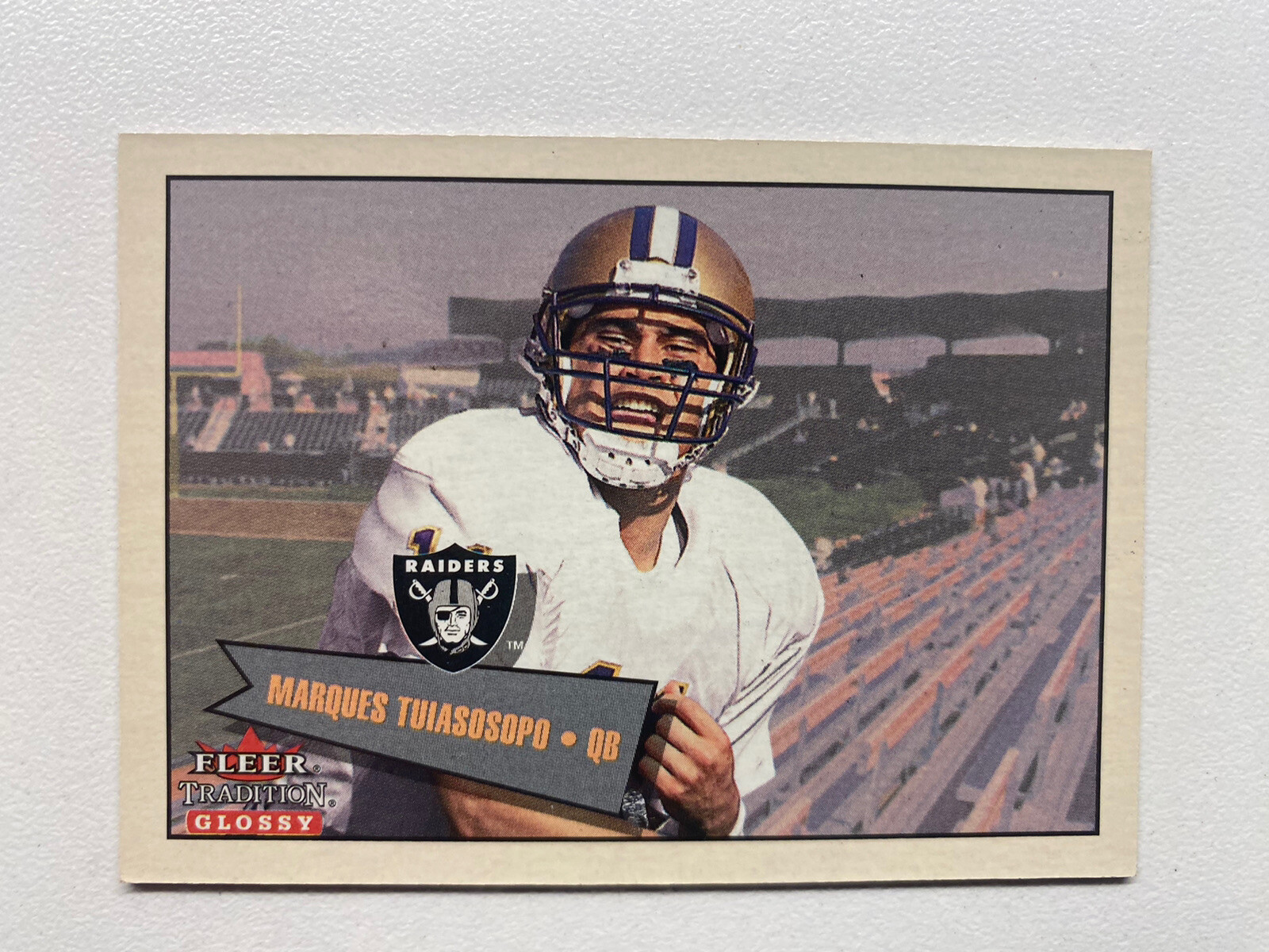 Marques Tuiasosopo Fleer Tradition Glossy #430 Base