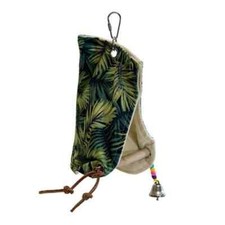 Bird Perch Hut, Bird Toy Cozy Parrot Hut Small / Medium Bird Snuggle, Bird Swing