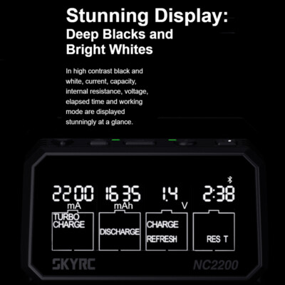 NC2200 Battery Charger DC 12V 2A AA AAA NiMH/NiCD | EU