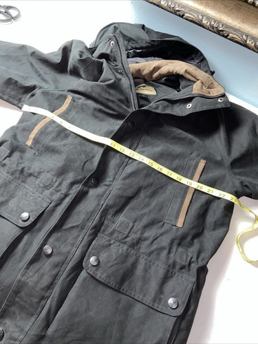 Irish Setter Men’s Jacket Size Large Black Vintage Red Wing Outdoor Coat - Picture 4 of 9