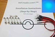 Pioneer SX-626 RICEVITORE ricambio lampade LED kit lampadine kit set BLU