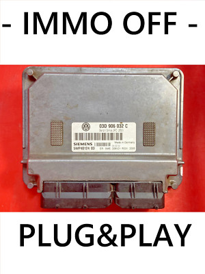 IMMO OFF / Plug&Play VW POLO 9N 1.2 AWY ECU 03D906032C / 5WP40124 / FastCourier