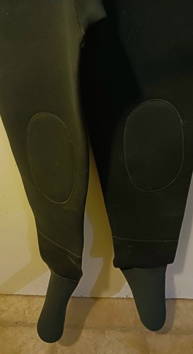 Hodgman Green Neoprene Stocking Foot Chest Waders Size Large - Picture 7 of 9
