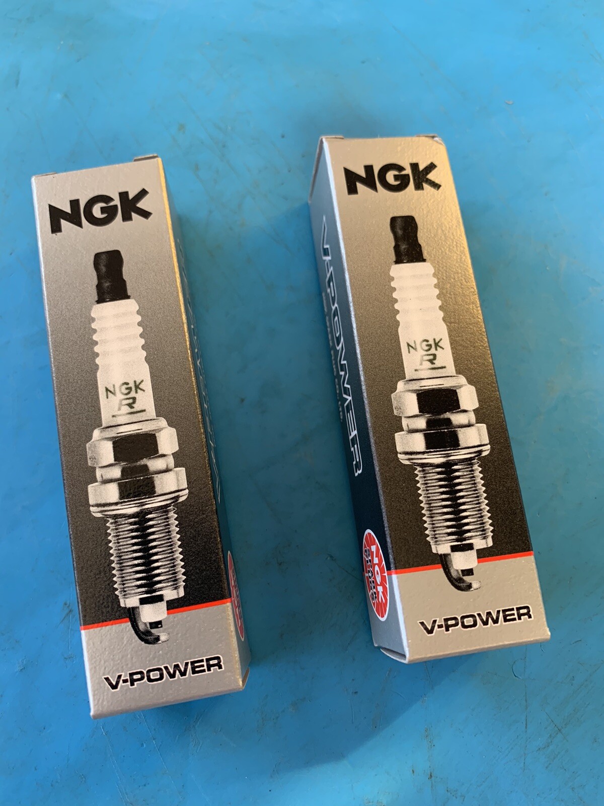 NGK 6376 V Power Spark Plug LFR5A-11 Lot Of 2