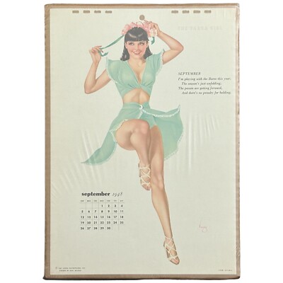 美女＊Varga.Girl・アルベルトバーガスvintage＊ピンナップ THE VARGA GIRL 50TH GOLDEN ANNIVERSARY 1940-1990 LE POSTER