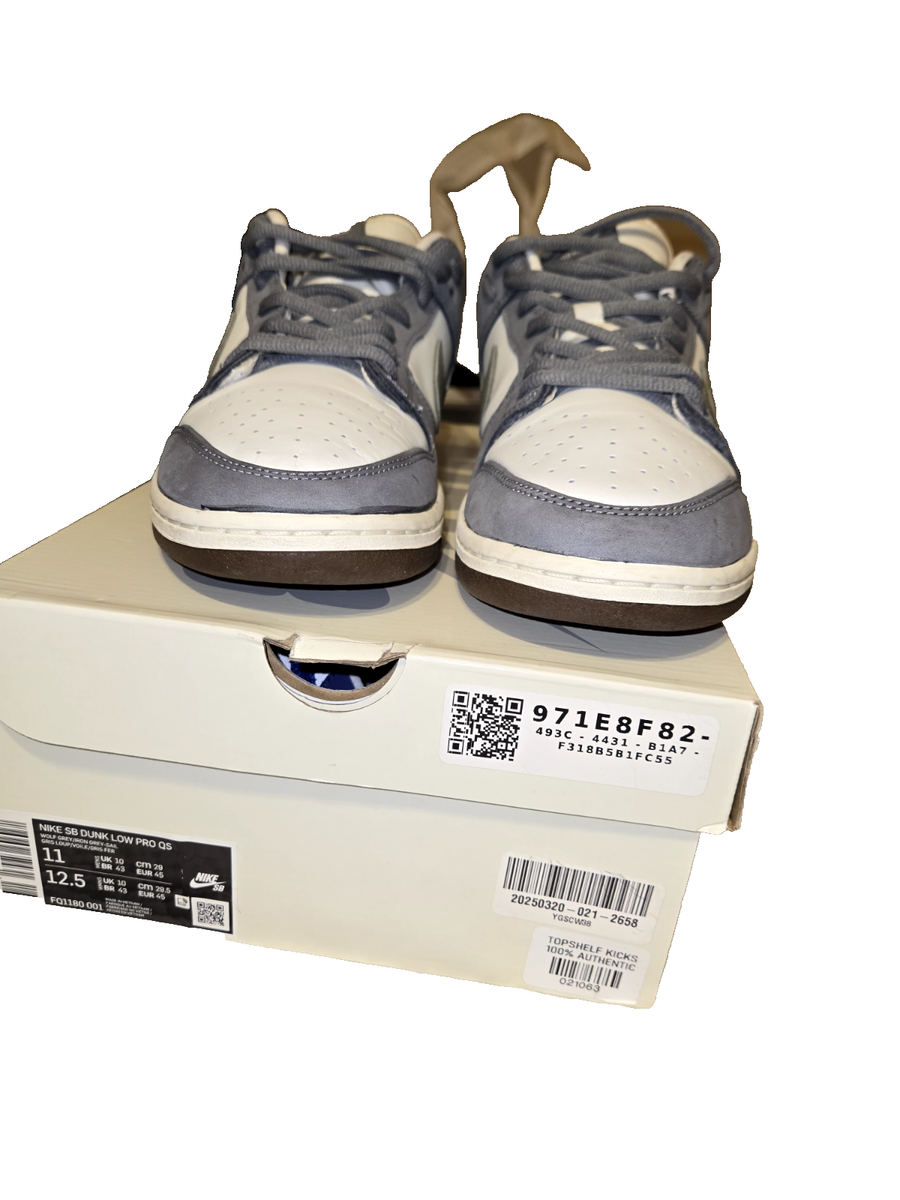 Size 11 - Nike SB Dunk Low x Yuto Horigome Gray | eBay