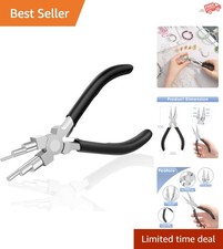 Multi-Functional Jewelry Pliers Set: 6 Bail Sizes for Effortless DIY Crafting