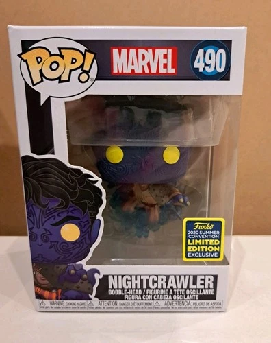 Funko Pop Marvel X-Men Nightcrawler SDCC #490