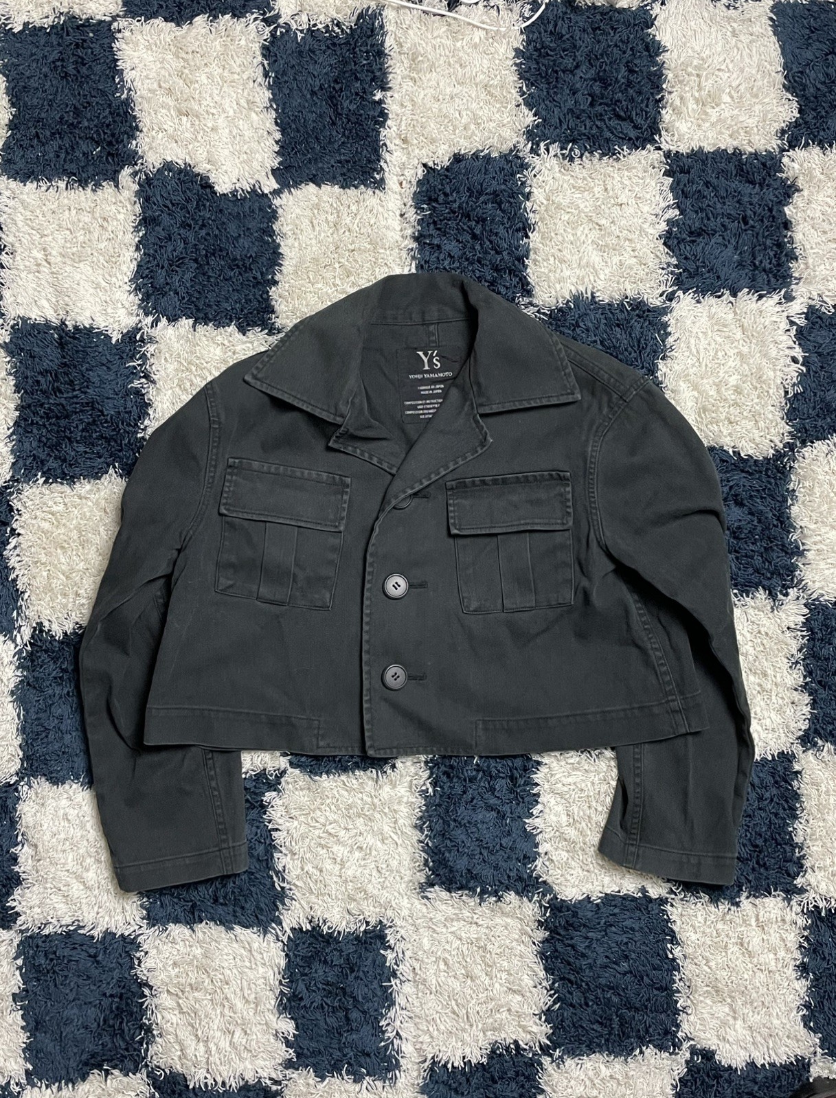 Yohji Yamamoto, Y’s Yohji Yamamoto vintage cotton jacket made in Japan