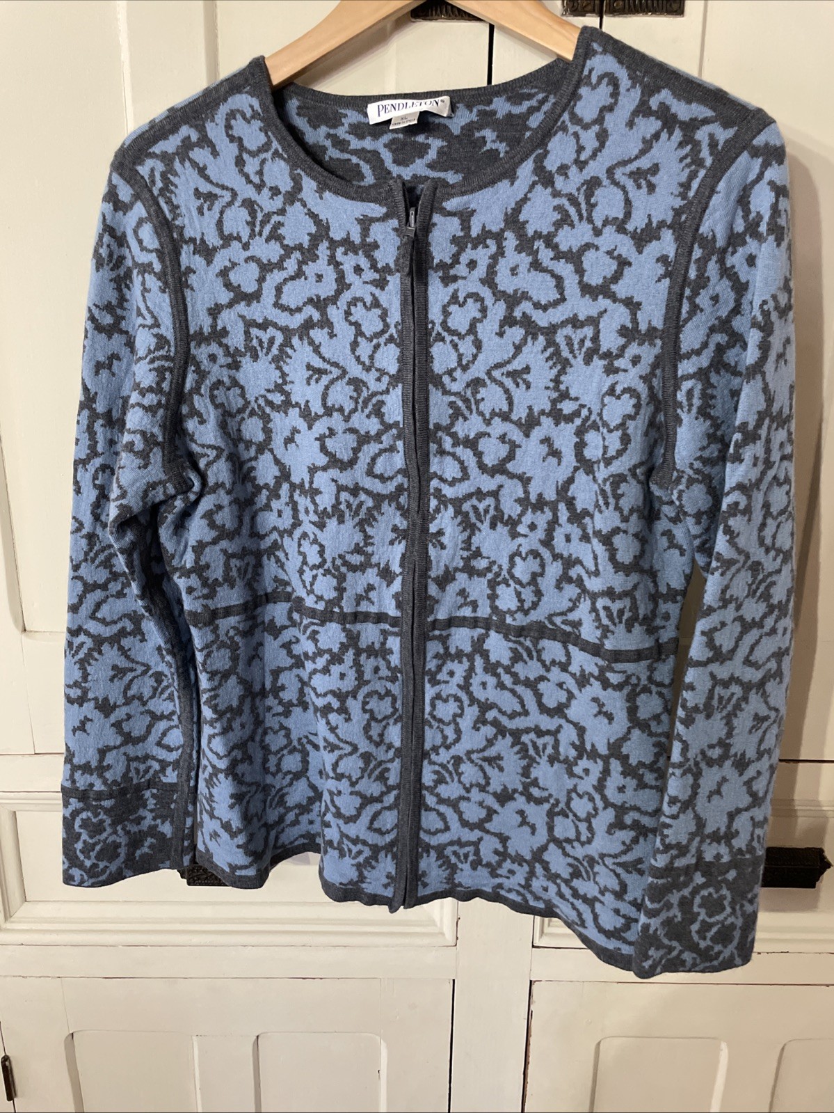 Pendleton Ladies Reversible Wool Jacket SzXL Fit … - image 7