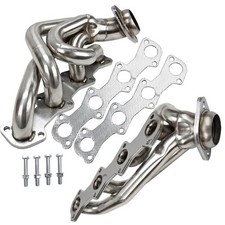 Shorty Headers For 1997-2003 Ford F150 Xl Xlt Fx4 King Ranch Lariat 5.4l 330 V8