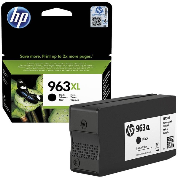 Original Hp 963 Xl Schwarz Druckerpatrone 3JA30AE Officejet Pro 9014 9015 9016-image