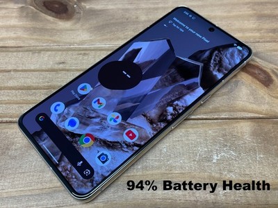 Google Pixel 8 Pro - 128 GB - Porcelain (Verizon + Unlocked) Great Cond