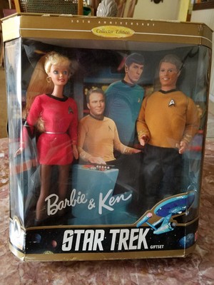 Barbie and Ken Star Trek 30th Anniversary Dolls Gift Set 1996 Mattel #15006