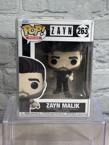 2022 Funko Pop! Vinyl - Rocks Zayn Malik #263 One Direction BROKEN SHELL FLAWED