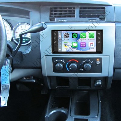 Car Stereo Radio For 2005-2011 Dodge Dakota Apple Carplay GPS Android 15 FM NAVI