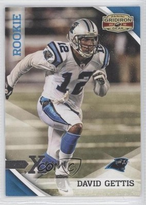 2010 Panini Gridiron Gear Silver X's 68/250 David Gettis #175 Rookie RC 0q3