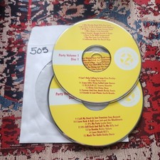 Party Volume 1 Karaoke CD Lot Discs 1 2 Various Artists DISC ONLY "